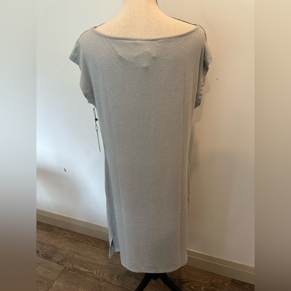 La Vie en Rose Super Soft Dress Lingerie Pajama Grey Mini Scoop Neck SZ M - Picture 7 of 7